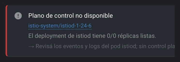 Hallazgo con botón de IA